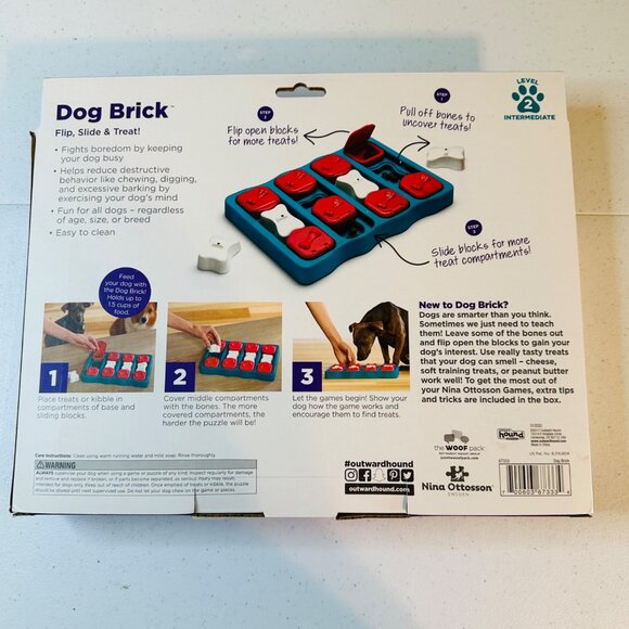 Dog Puzzle Interactive Treat Puzzle Dog Enrichment Dog Toy Outward Hound - Picture 12 of 16